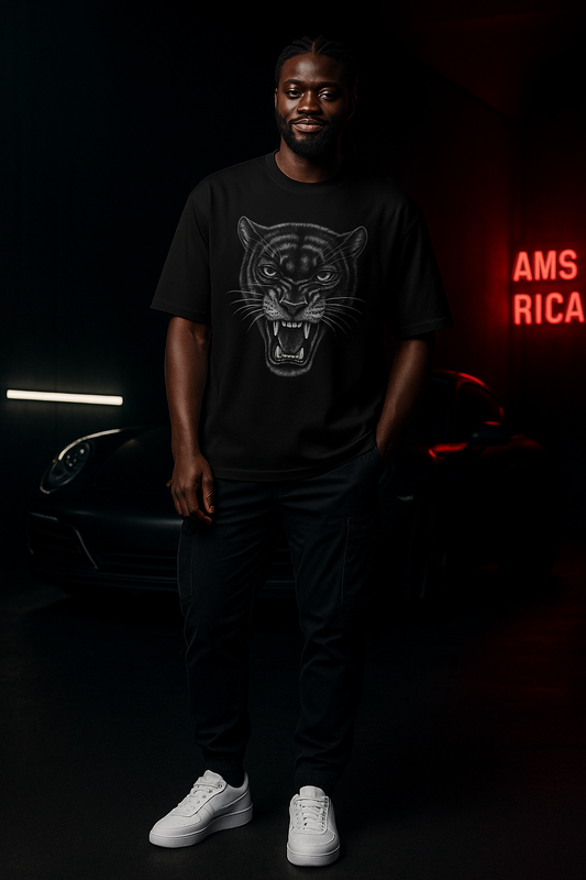Black Panther Oversized T-Shirt