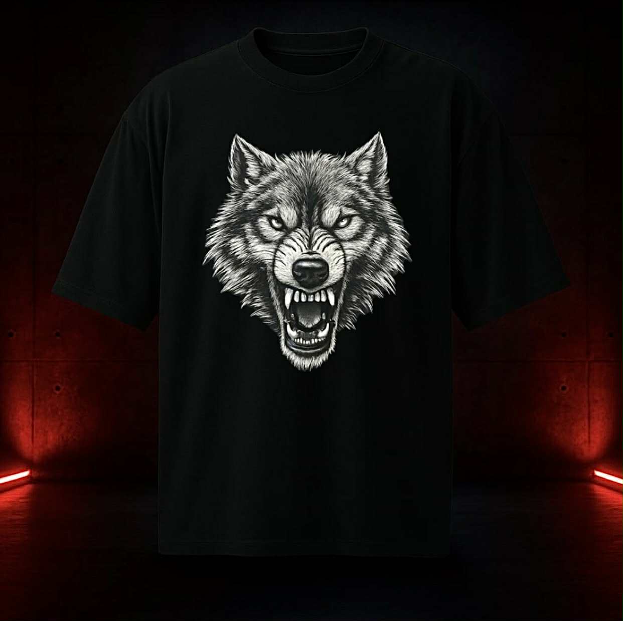 Untamed Street Tee - Wolf Edition
