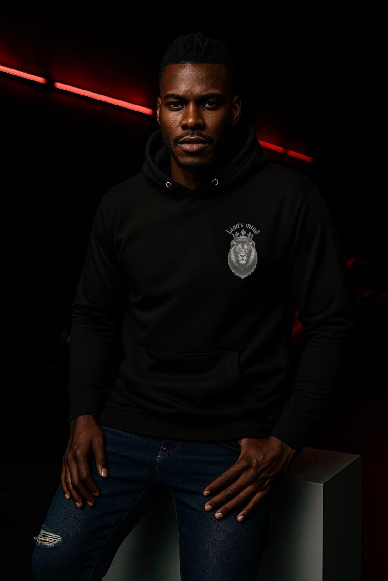 Lion's Mind - Premium Crown Hoodie