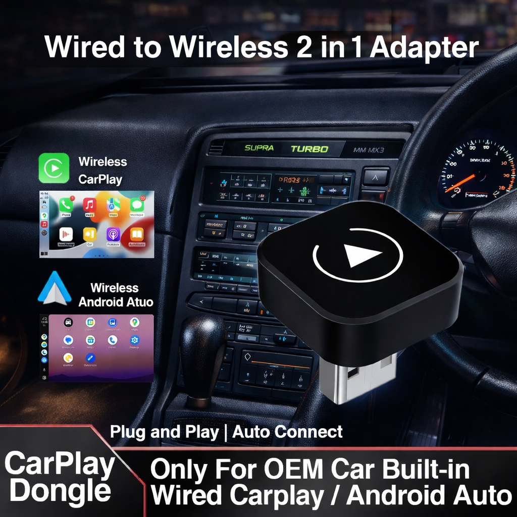 Wireless CarPlay & Android Auto Adapter