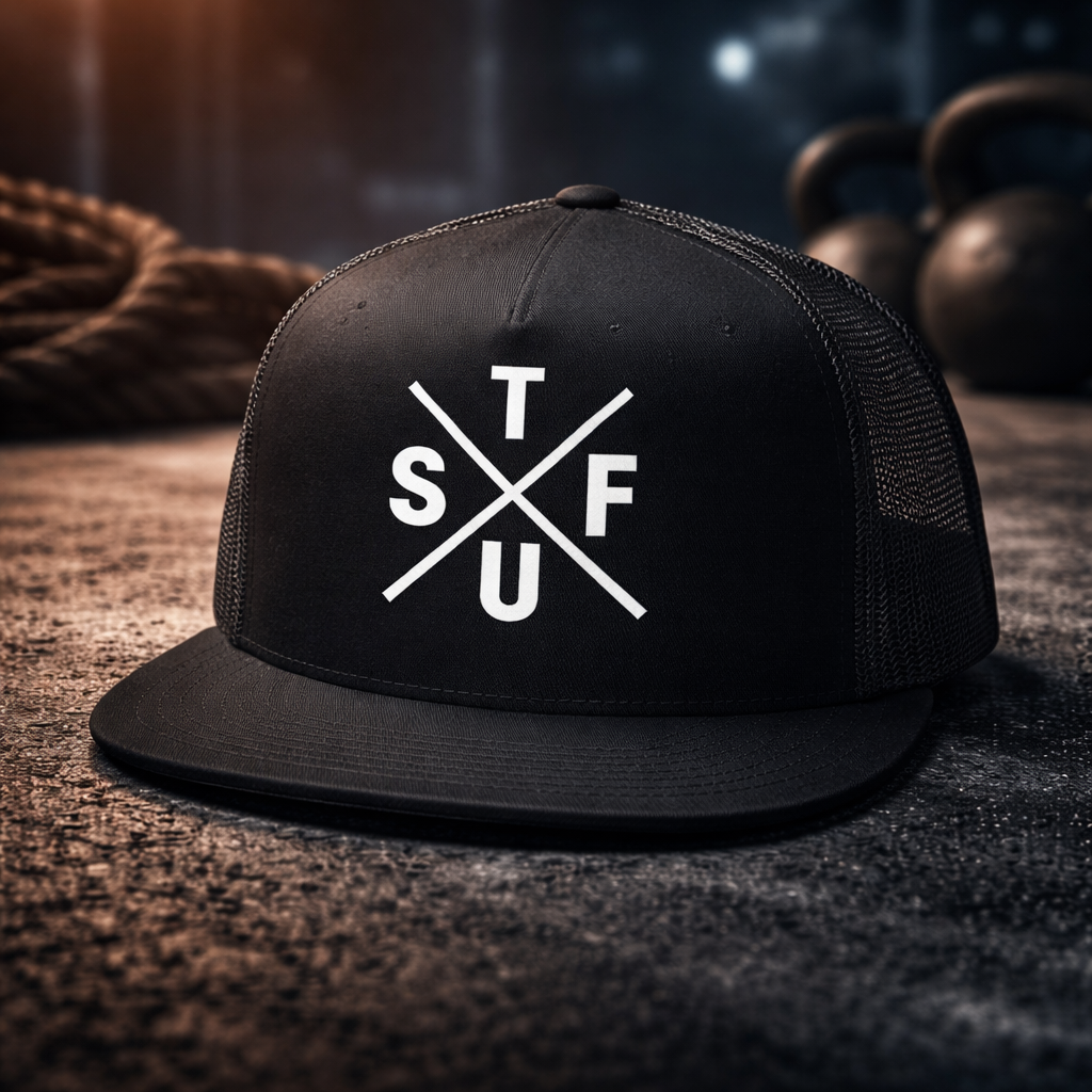 STFU Cap – Discipline. Focus. Grind.