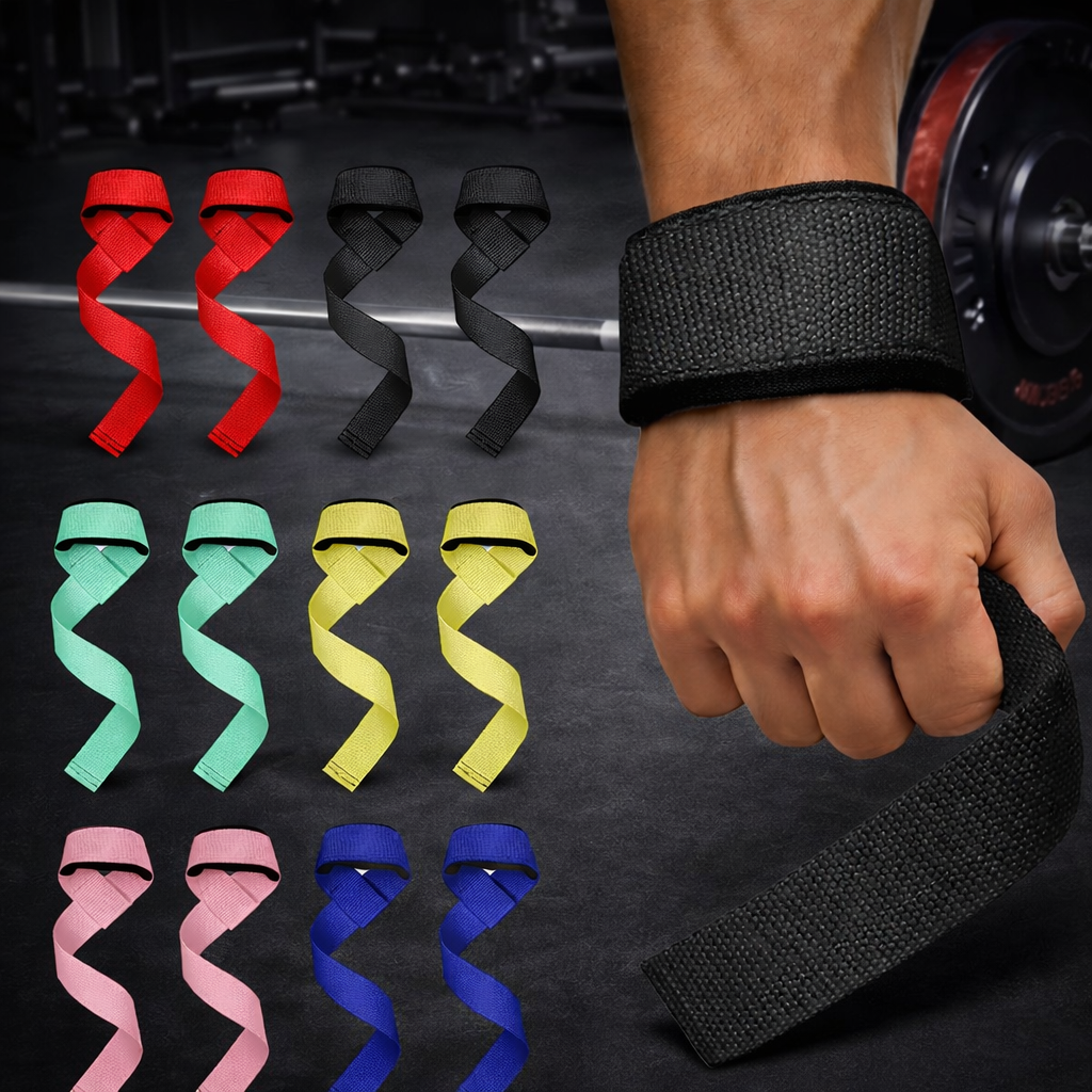 Premium Lifting Straps – Secure Grip for Heavy Training