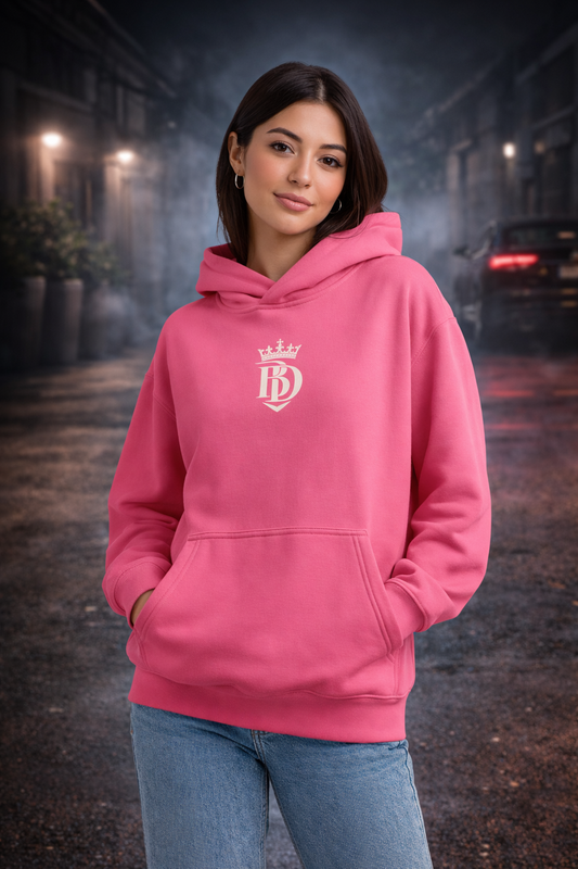 Hoodie Boostedrive Pink – Discipline & Drive Edition