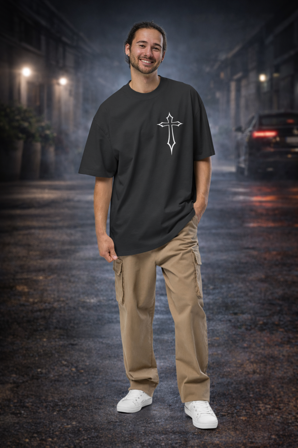 Blessed Oversized Faded T-Shirt – Modern Nostalgia Edition