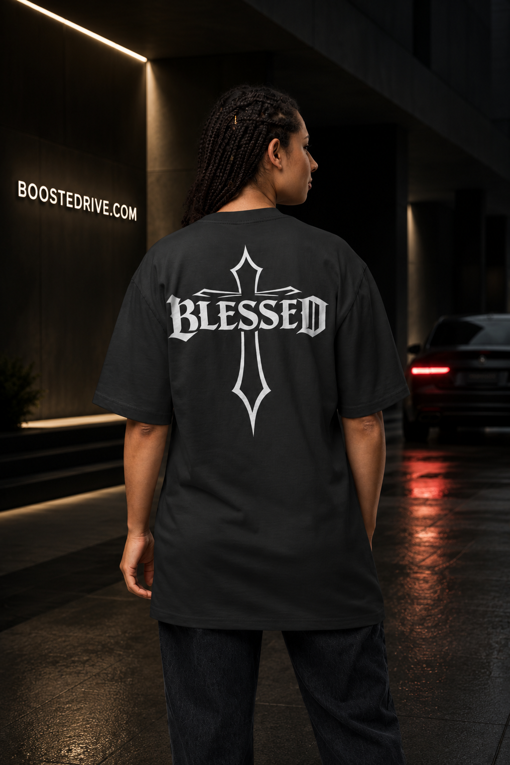Blessed Oversized Faded T-Shirt – Modern Nostalgia Edition