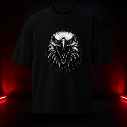 Fierce Eagle Oversized T-Shirt