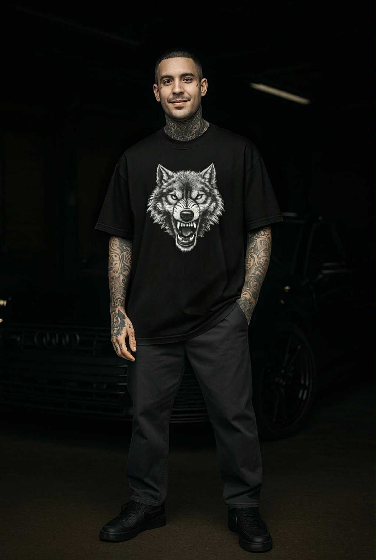 Untamed Street Tee - Wolf Edition